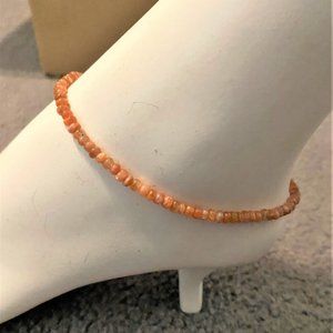 Sunstone Anklet #1363